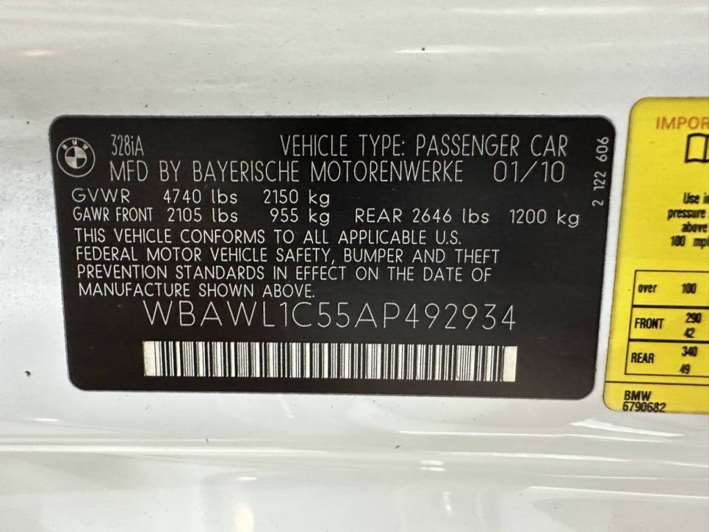 2010 BMW 328i