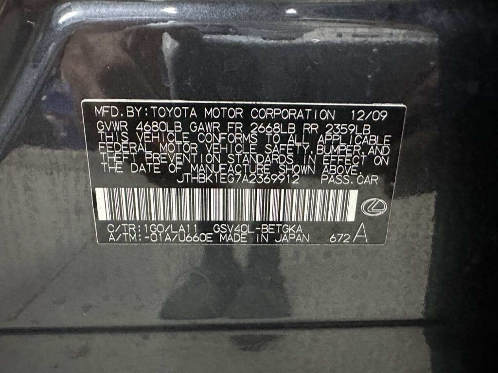 2010 Lexus ES 350
