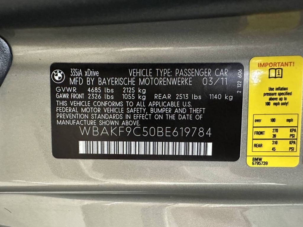 2011 BMW 335i