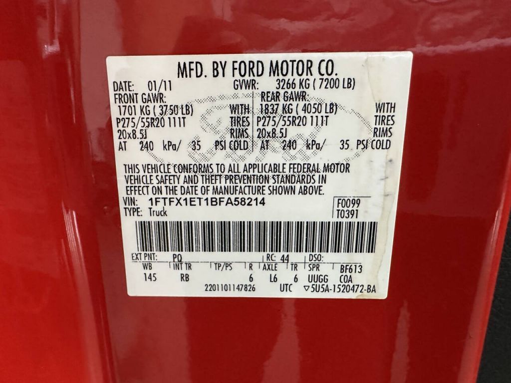 2011 Ford F-150
