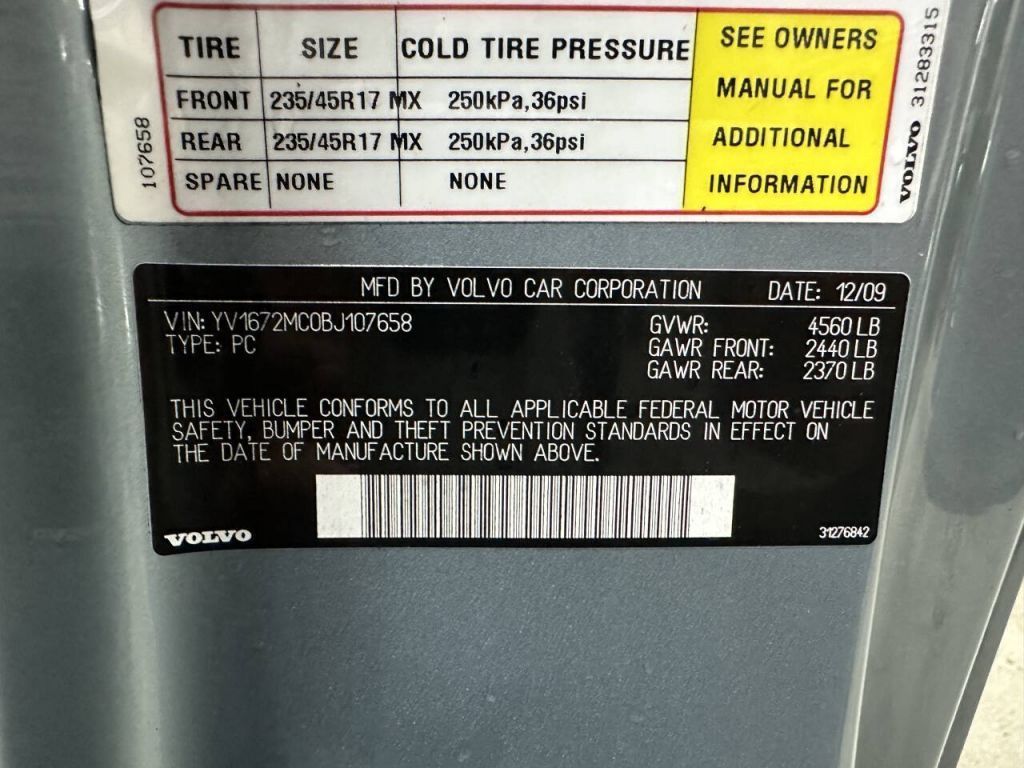 2011 Volvo C70