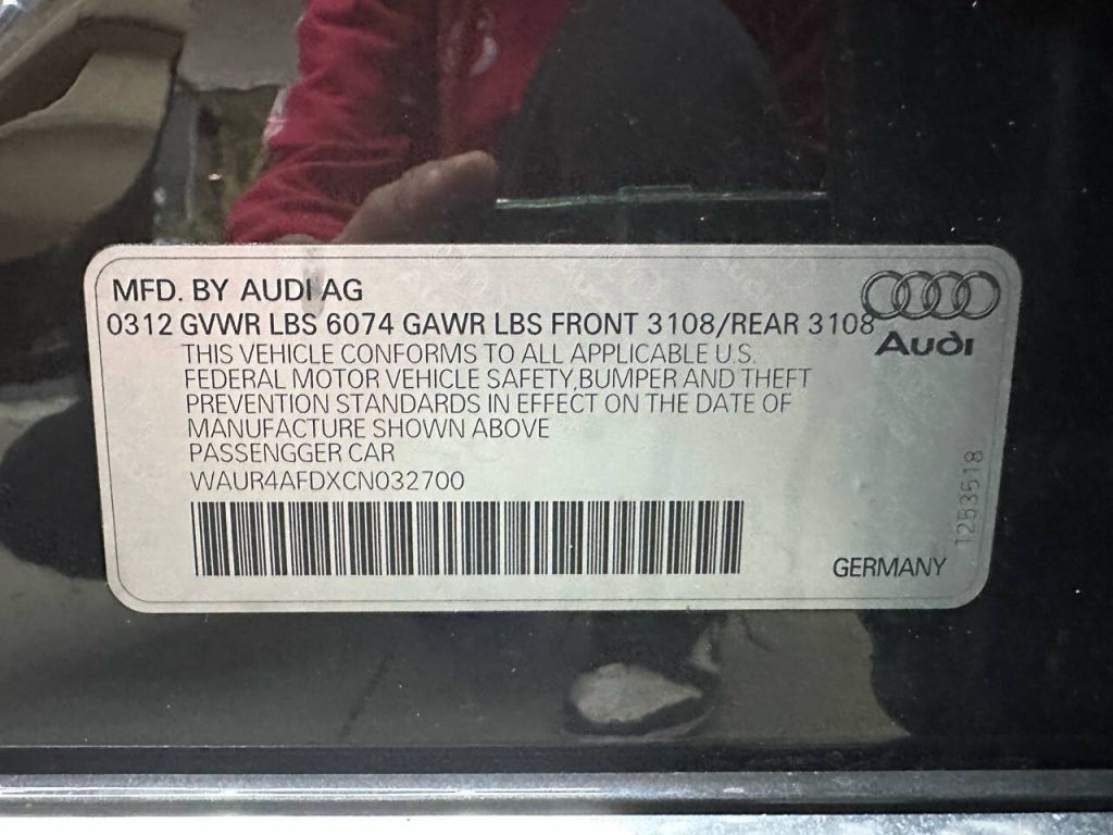 2012 Audi A8 L