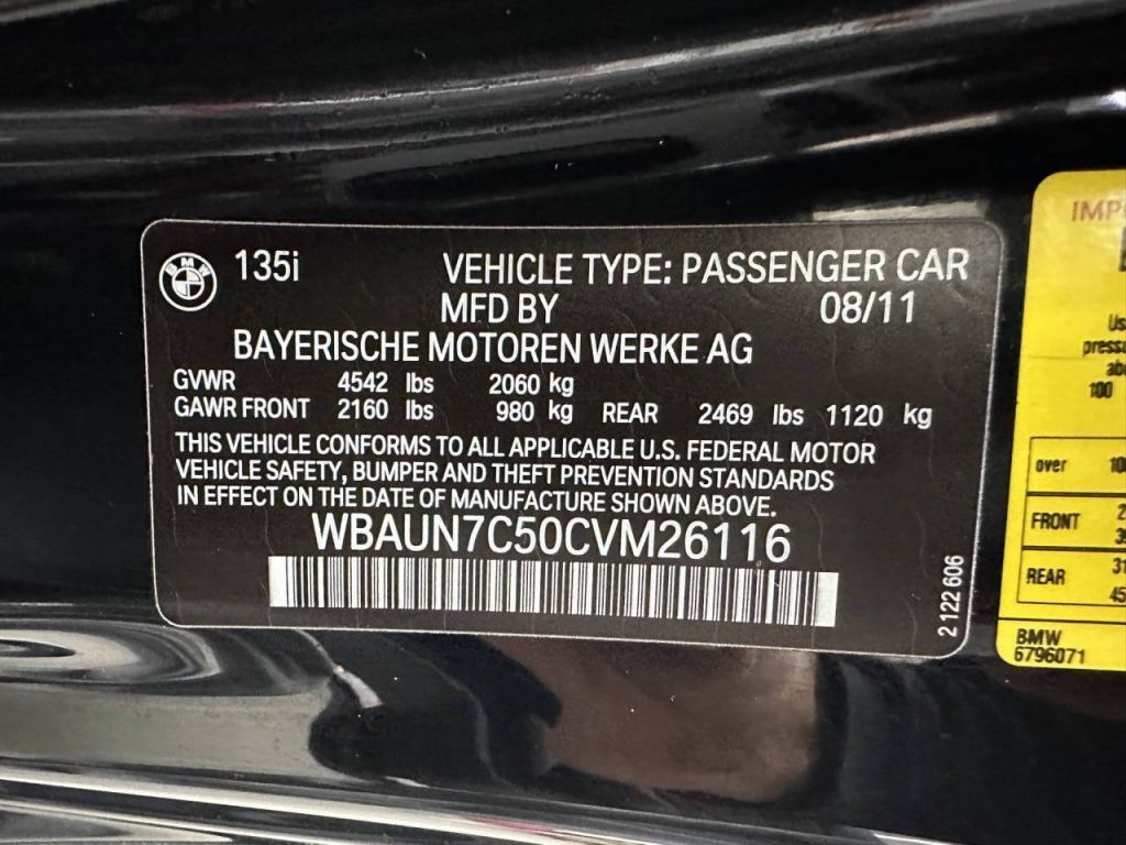 2012 BMW 135i