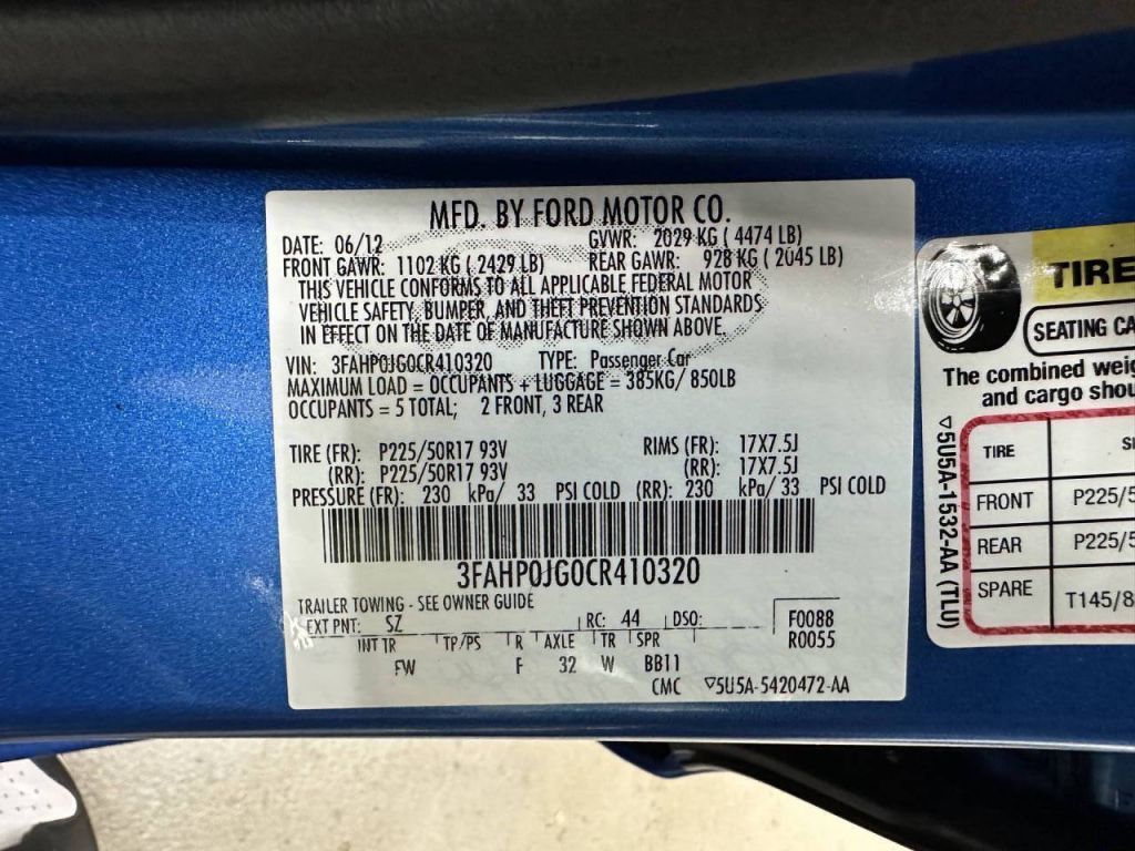 2012 Ford Fusion