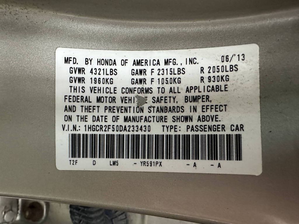 2013 Honda Accord