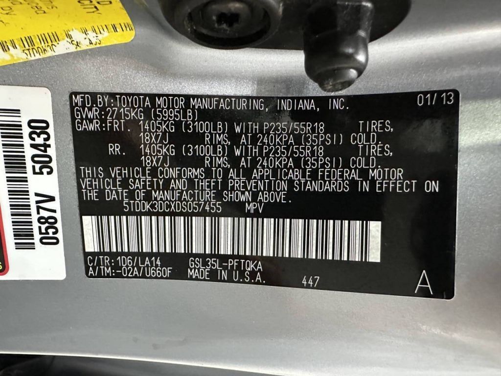 2013 Toyota Sienna