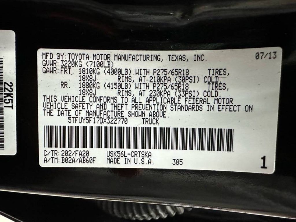 2013 Toyota Tundra