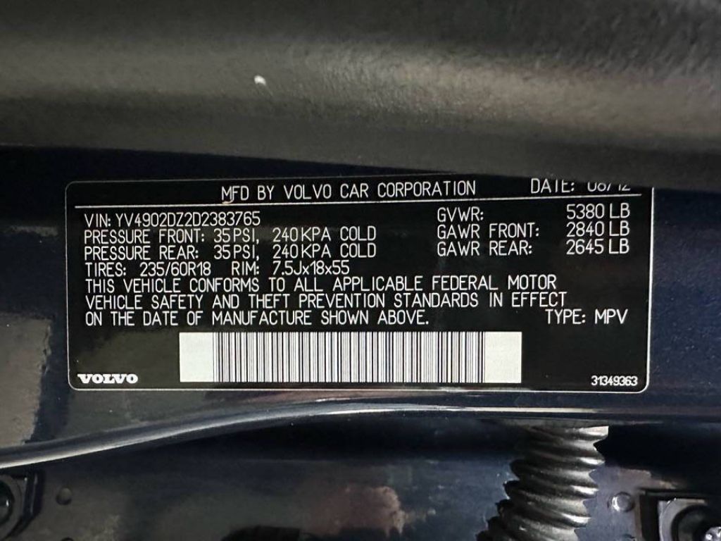 2013 Volvo XC60