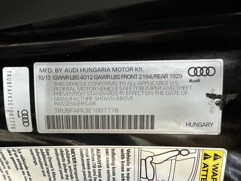 2014 Audi TT