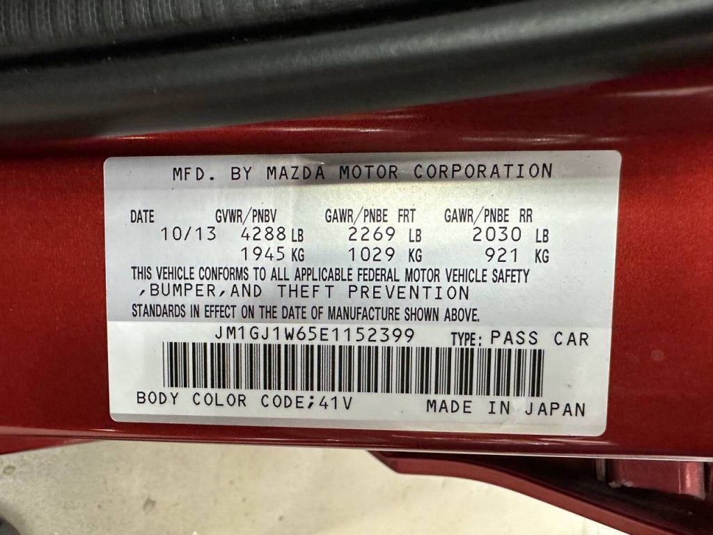 2014 Mazda Mazda6