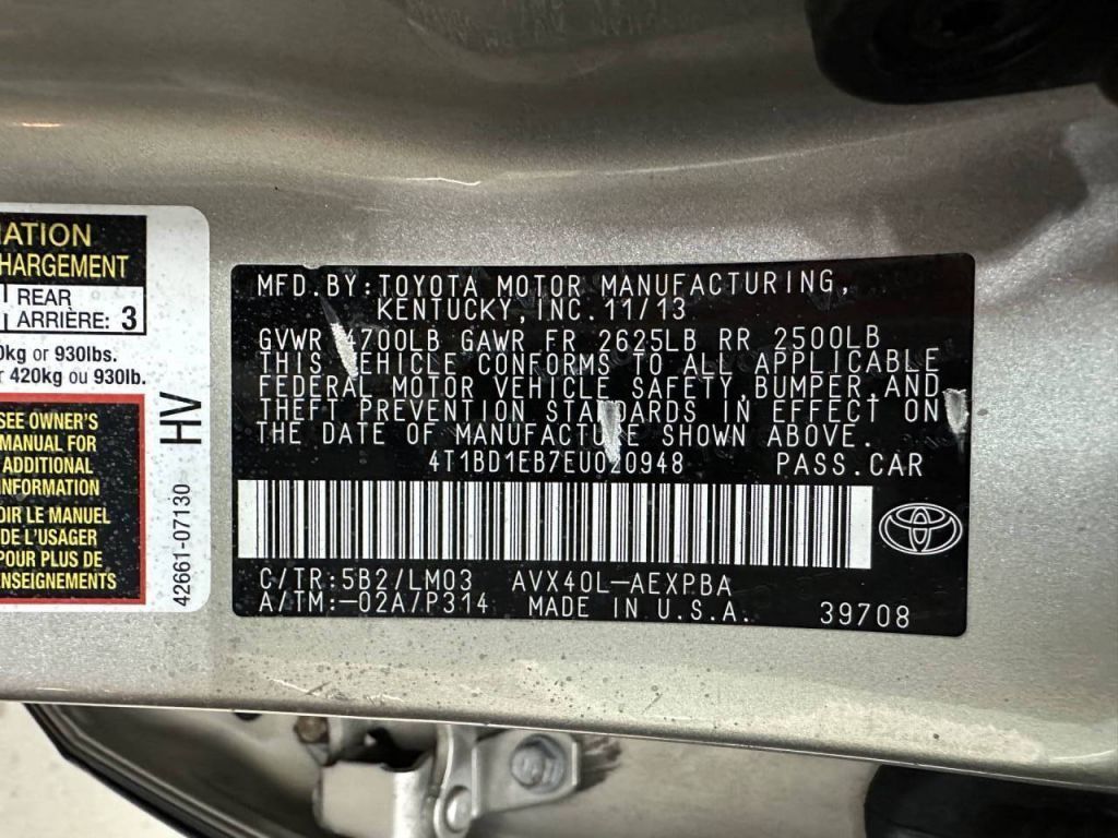 2014 Toyota Avalon Hybrid