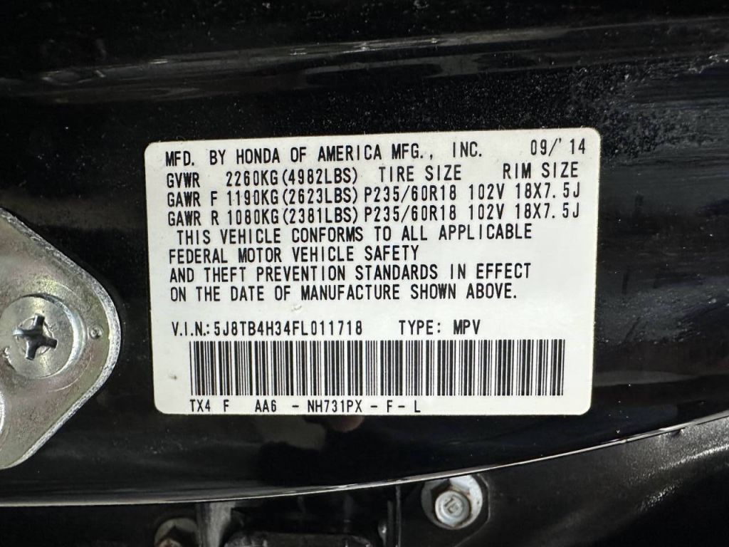 2015 Acura RDX