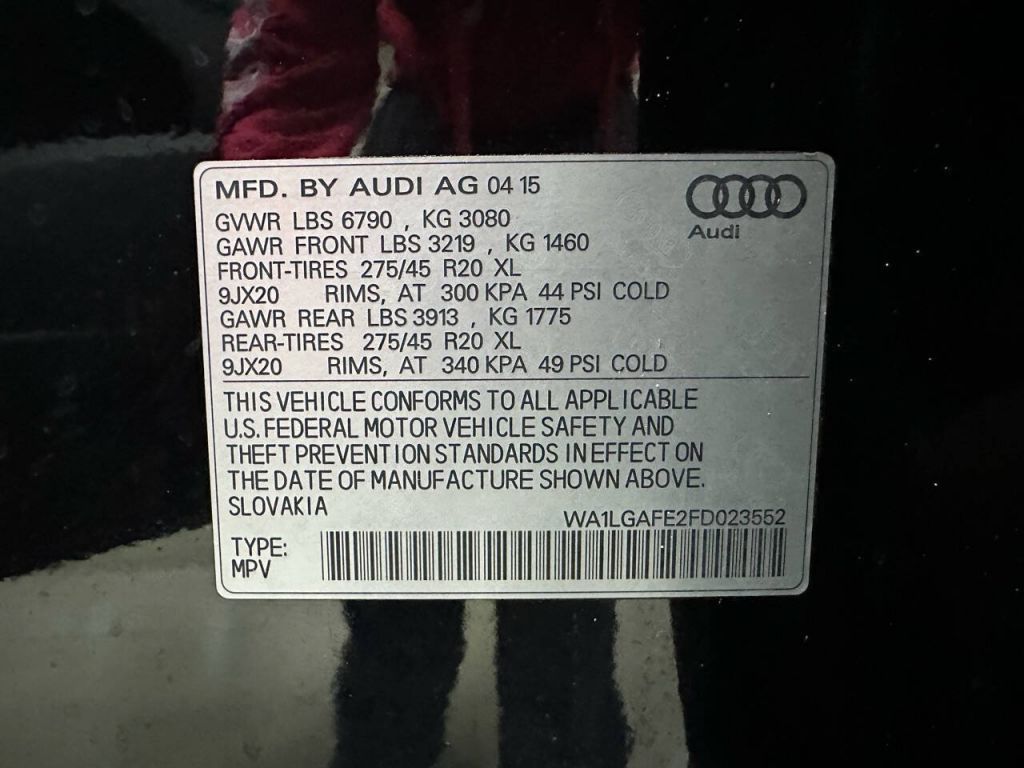 2015 Audi Q7