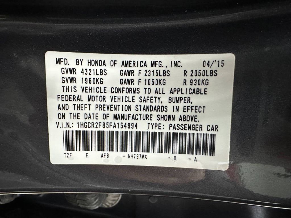 2015 Honda Accord