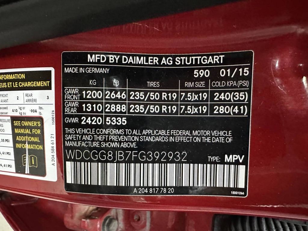 2015 Mercedes-Benz GLK 350
