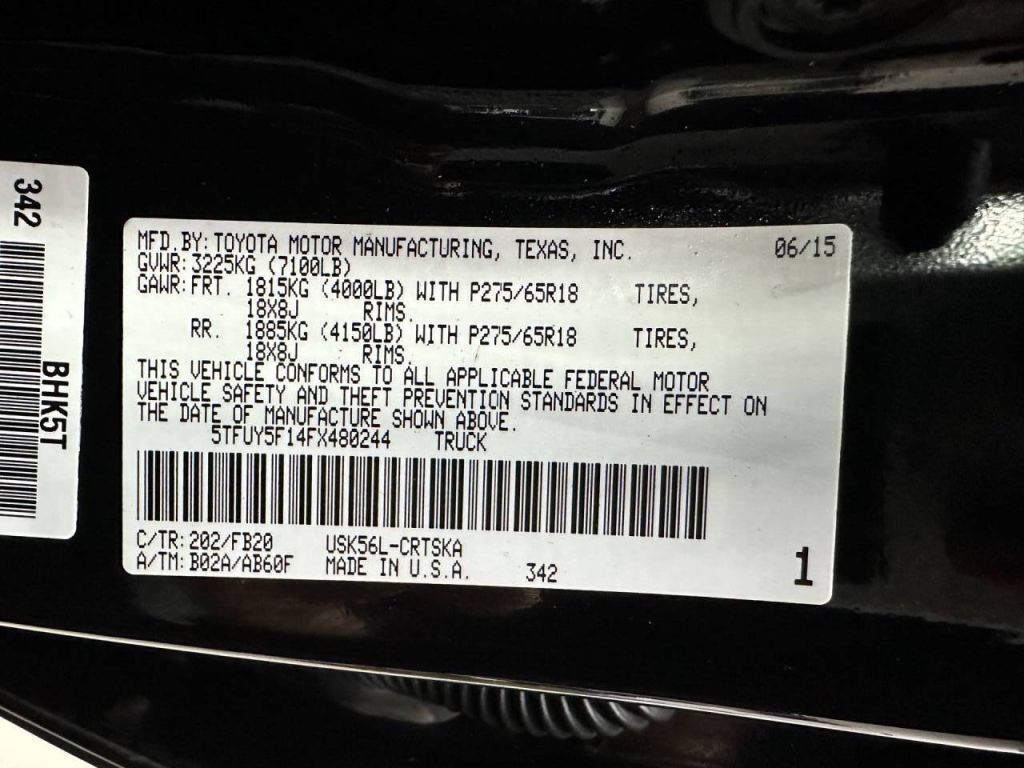 2015 Toyota Tundra