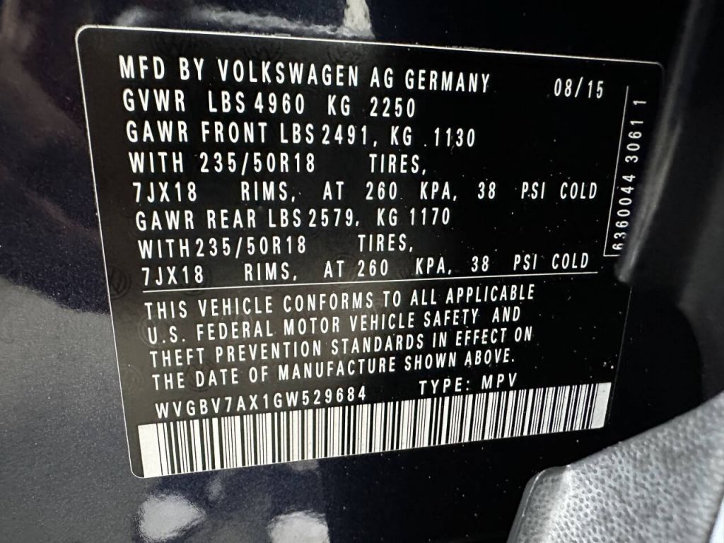 2016 Volkswagen Tiguan