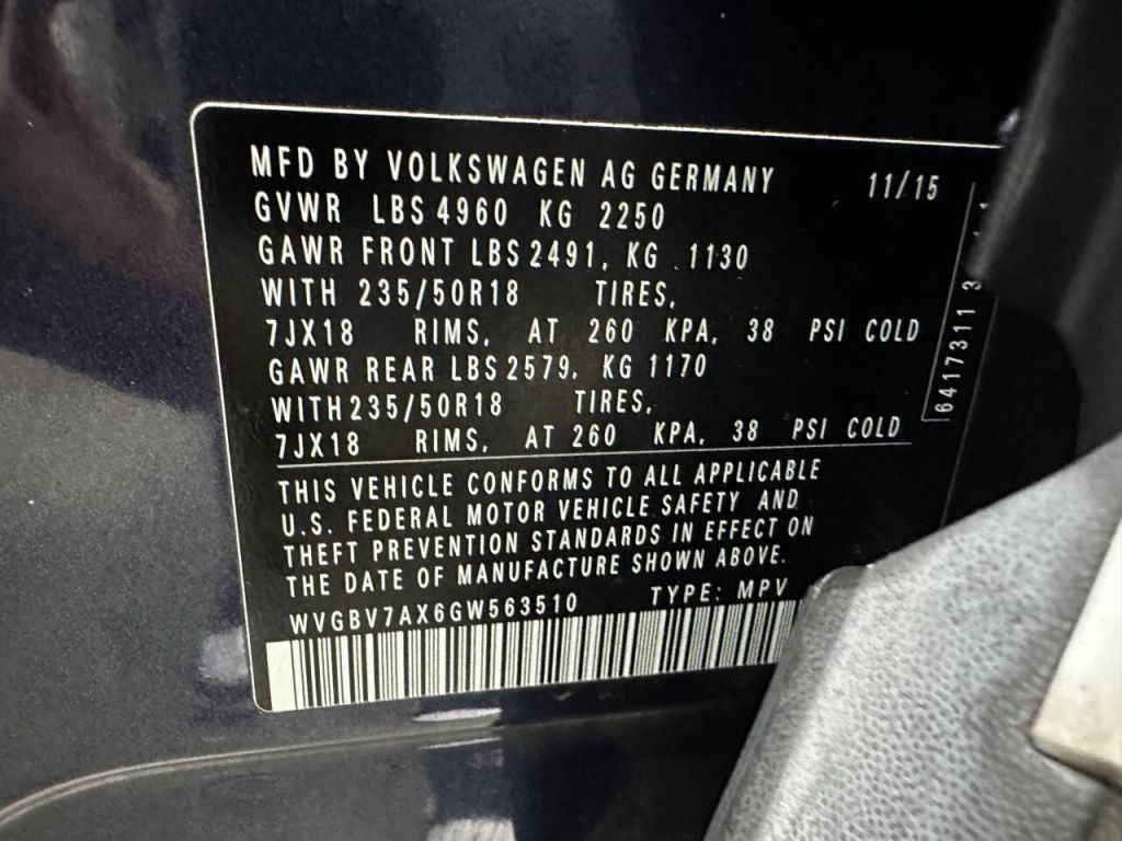 2016 Volkswagen Tiguan