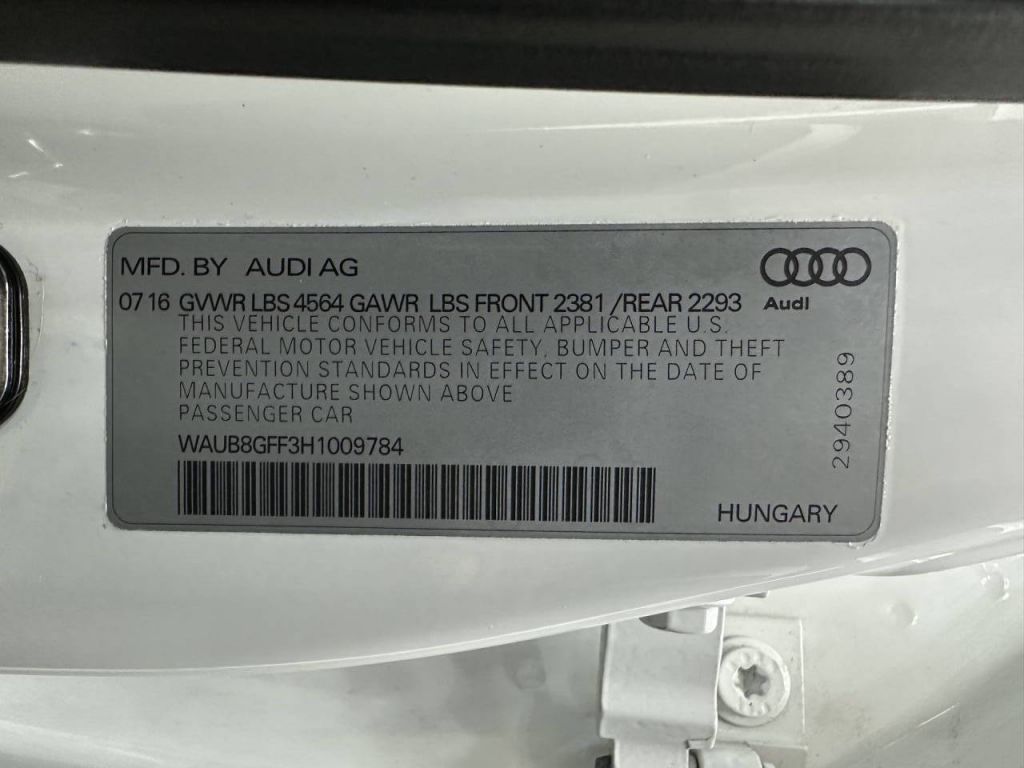 2017 Audi A3