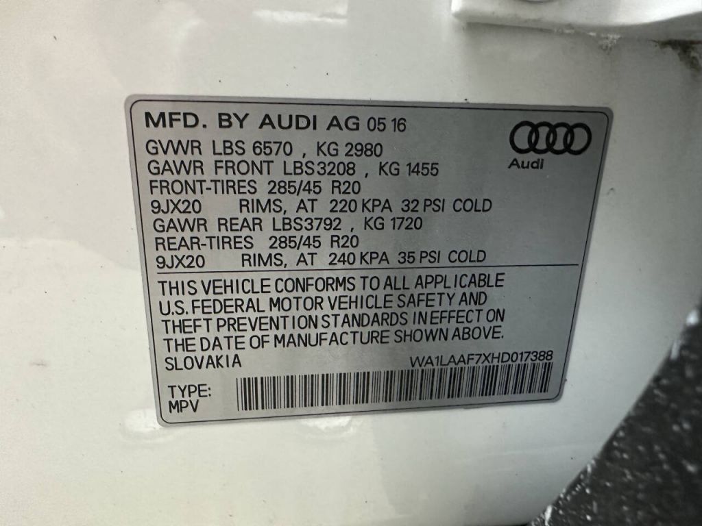 2017 Audi Q7