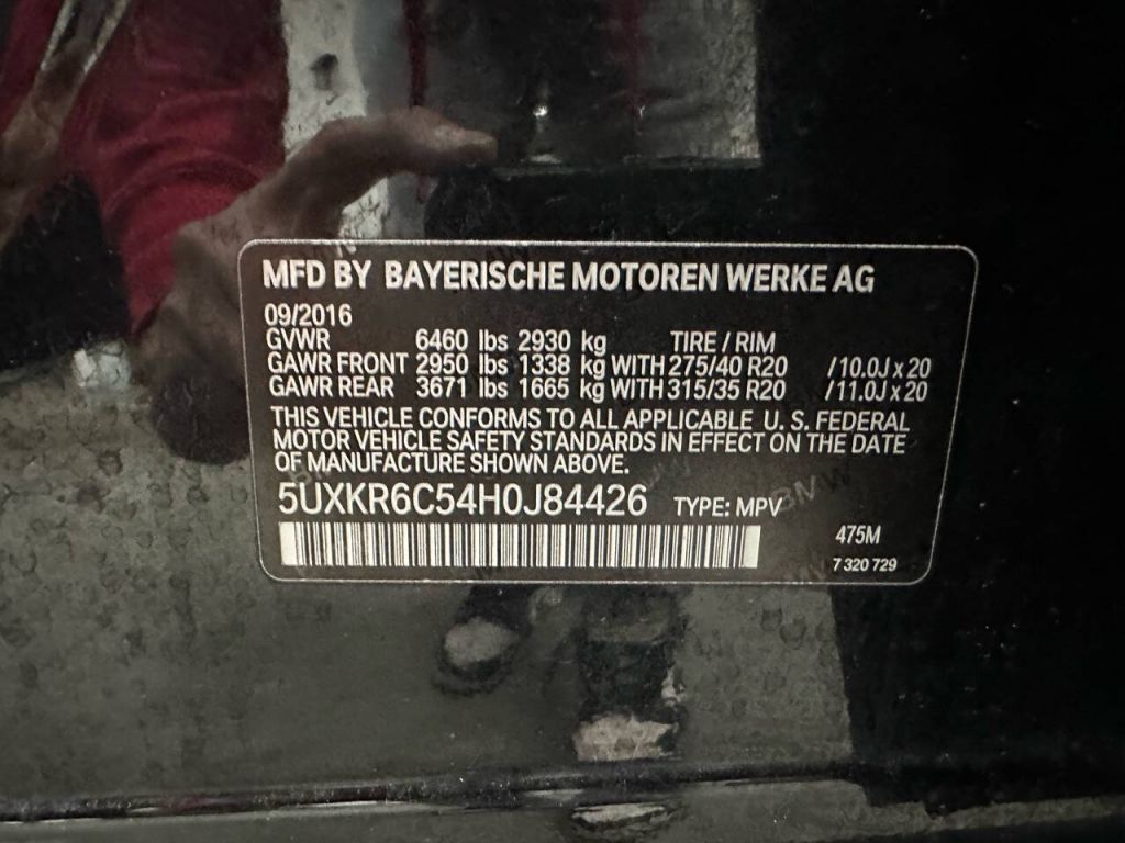 2017 BMW X5