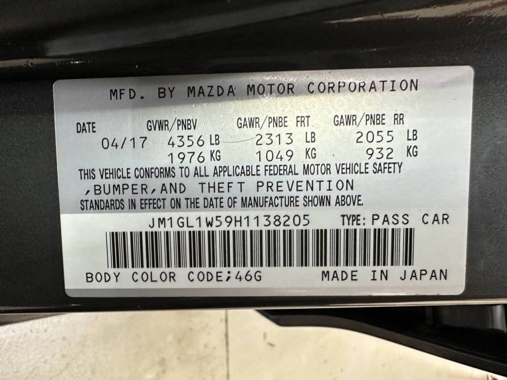 2017 Mazda Mazda6