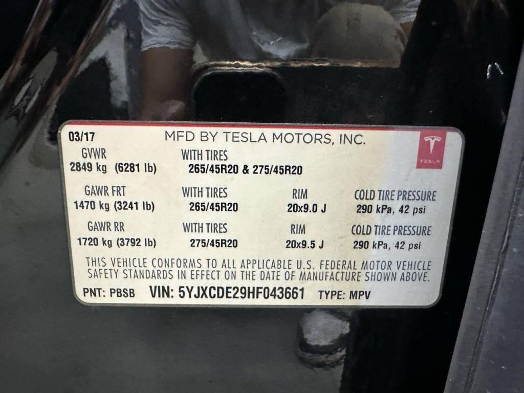 2017 Tesla Model X