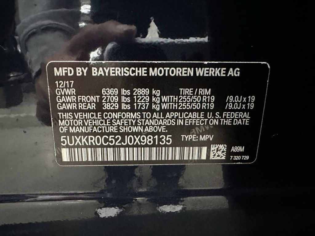 2018 BMW X5