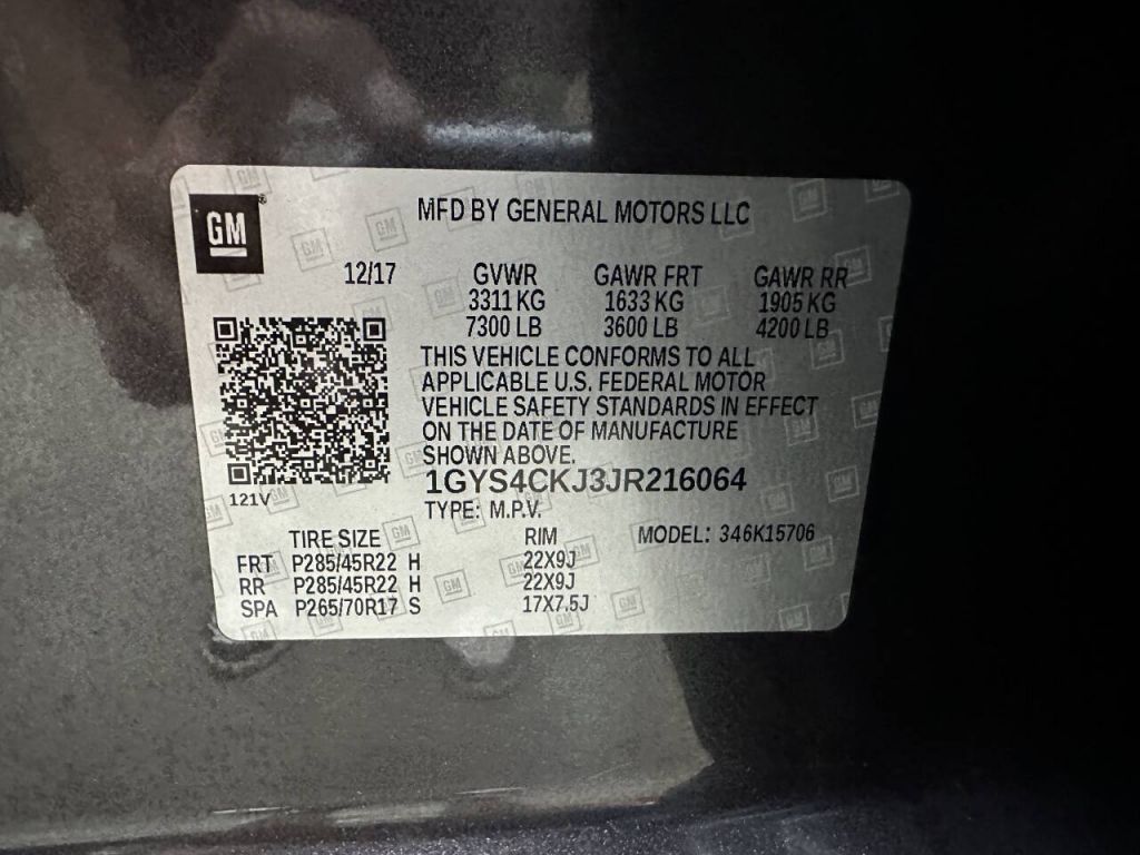 2018 Cadillac Escalade
