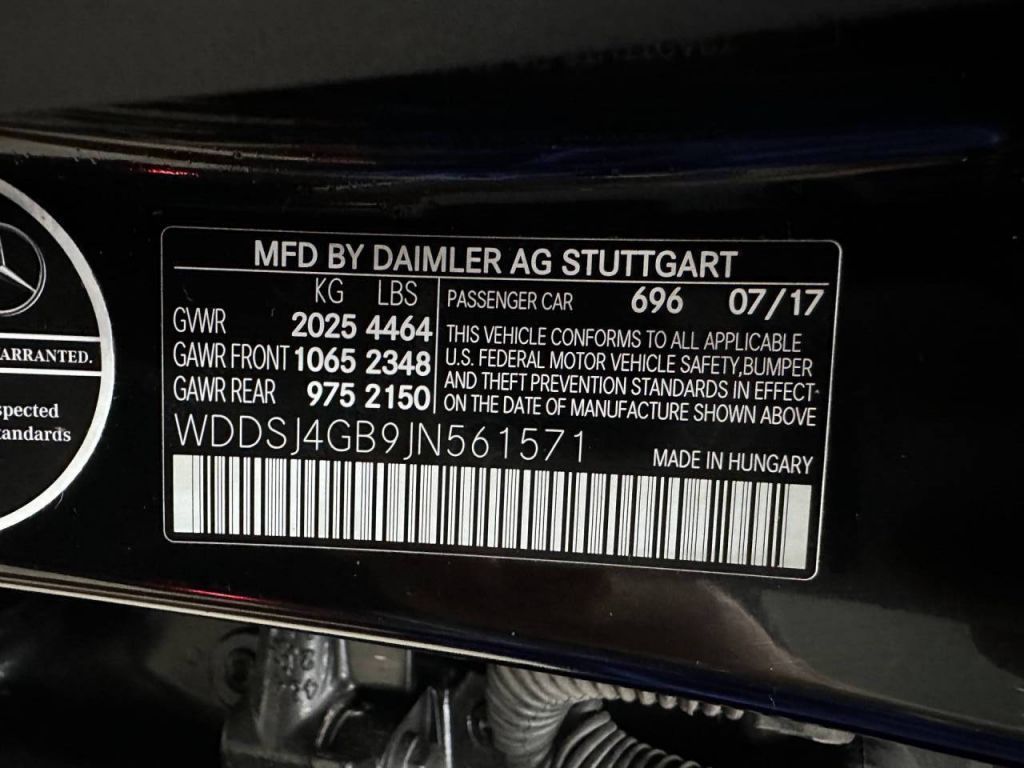 2018 Mercedes-Benz CLA 250