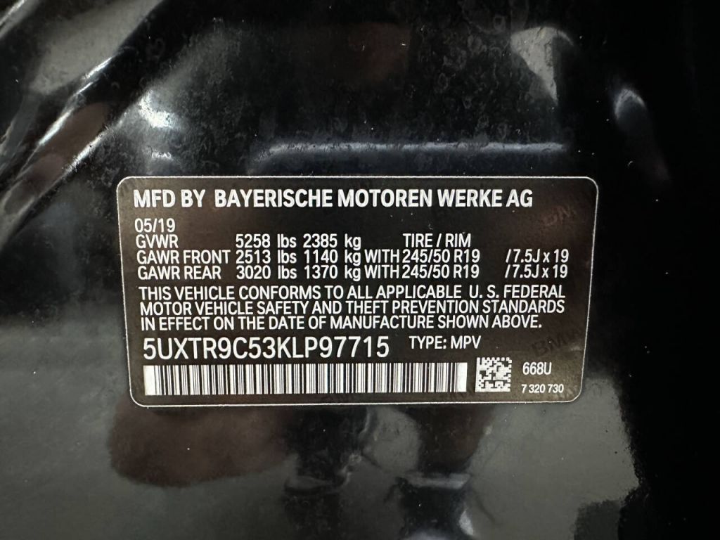 2019 BMW X3