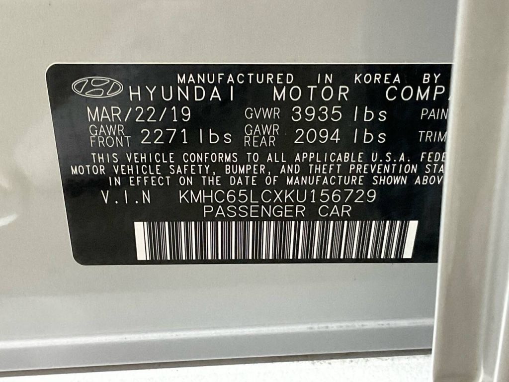 2019 Hyundai Ioniq Hybrid