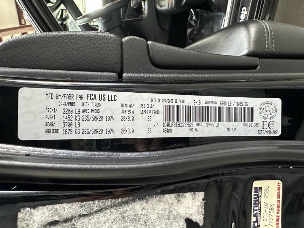 2019 Jeep Grand Cherokee