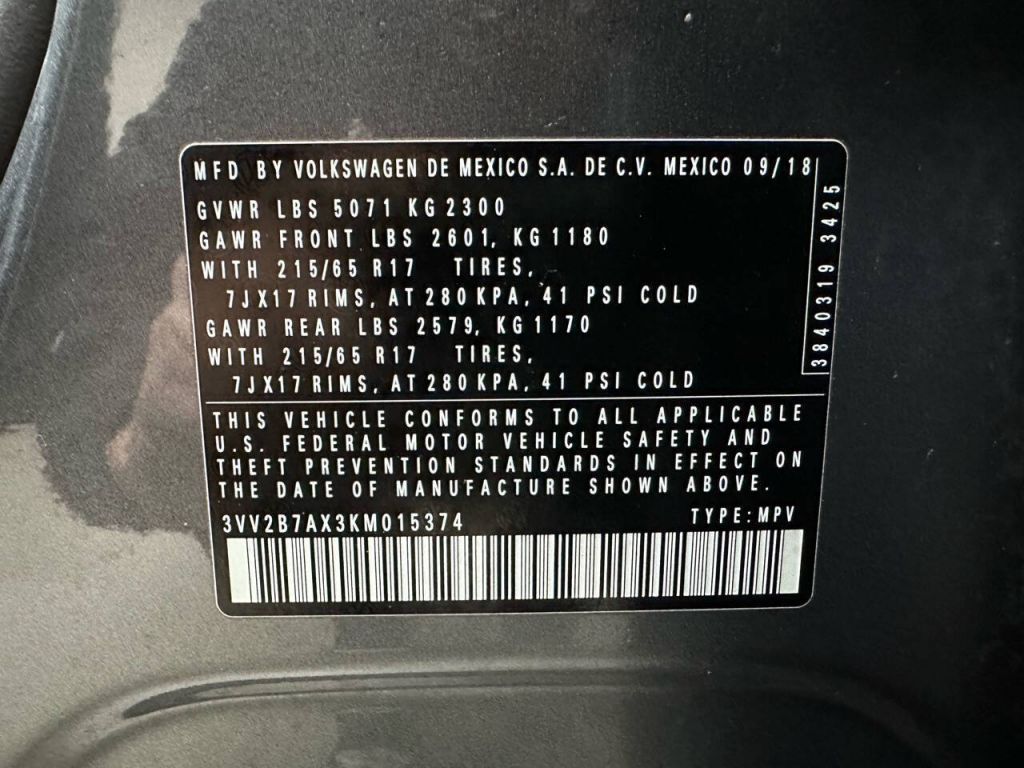 2019 Volkswagen Tiguan