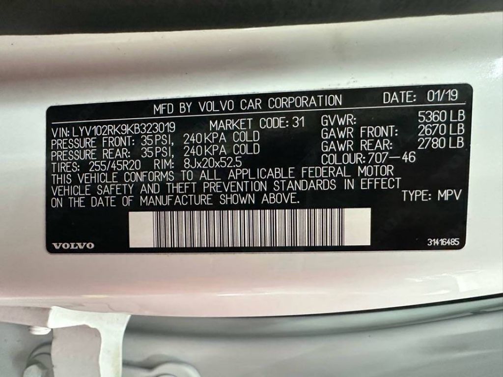 2019 Volvo XC60