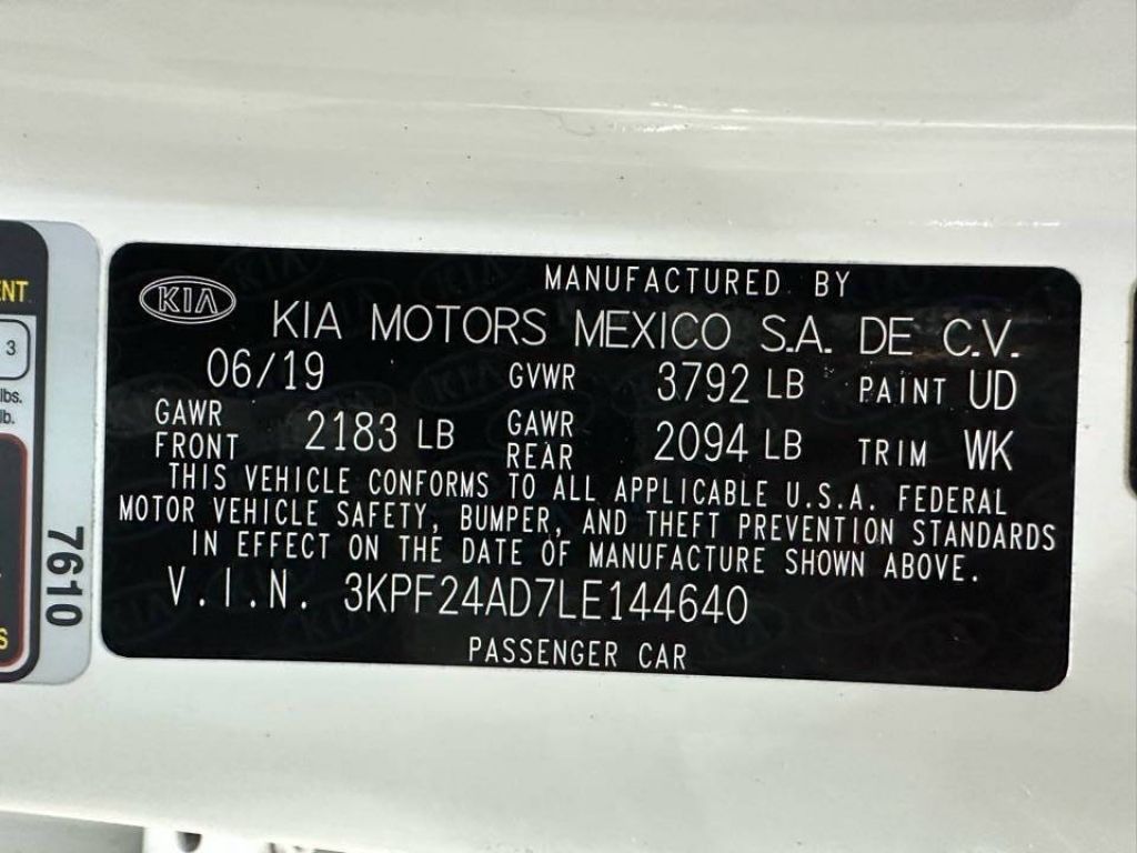 2020 Kia Forte