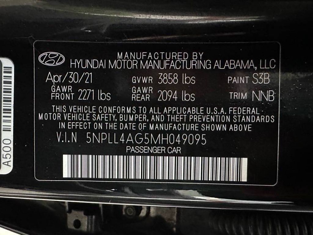 2021 Hyundai Elantra