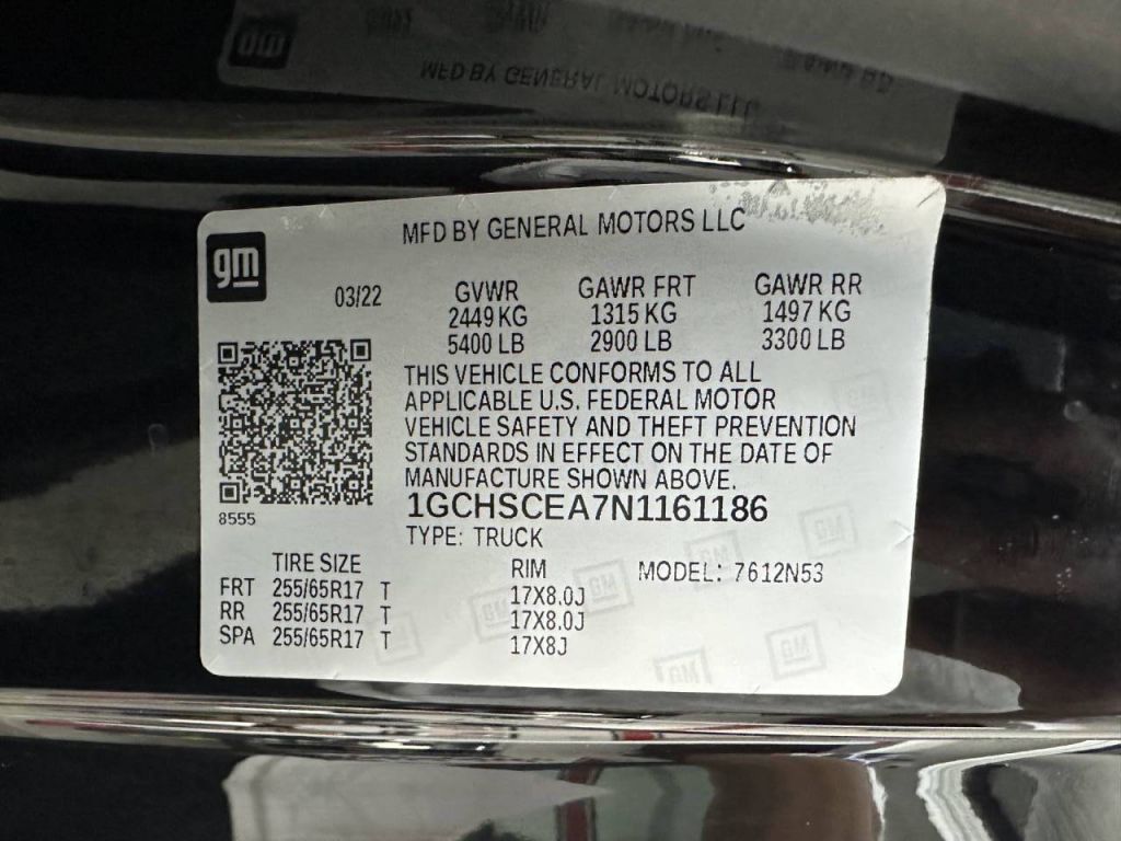 2022 Chevrolet Colorado
