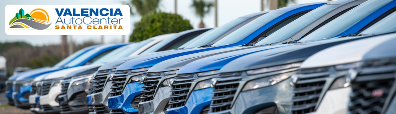 SUVs showcased at Valencia Auto Center dealership.