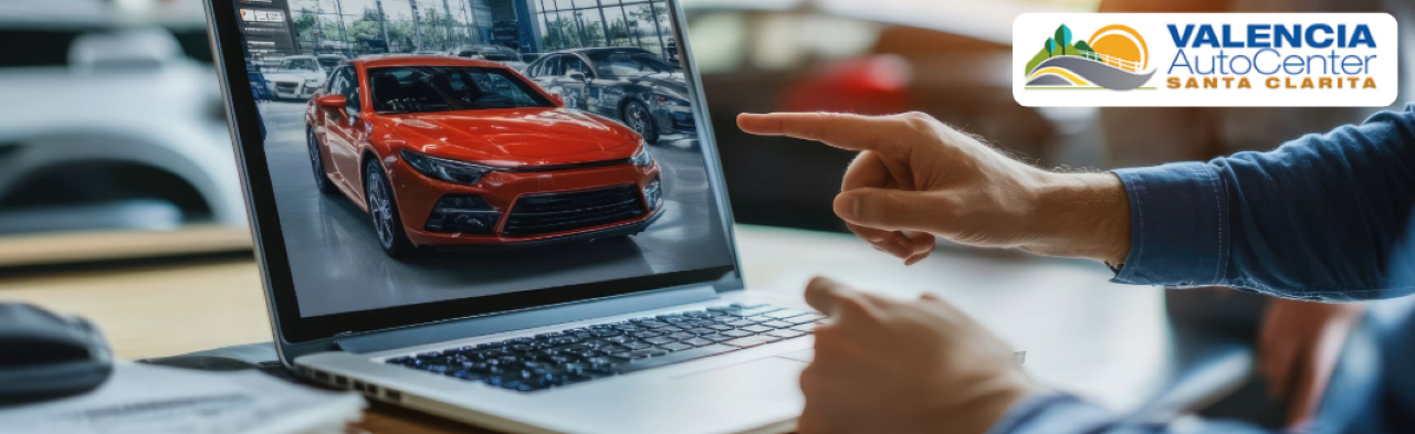 Valencia Auto Center showcasing a wide selection of auto trader used cars lined up in one convenient location.