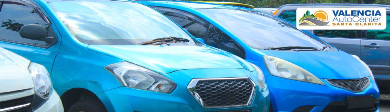 Customers exploring new and used cars at Valencia Auto Center in Santa Clarita Valley.