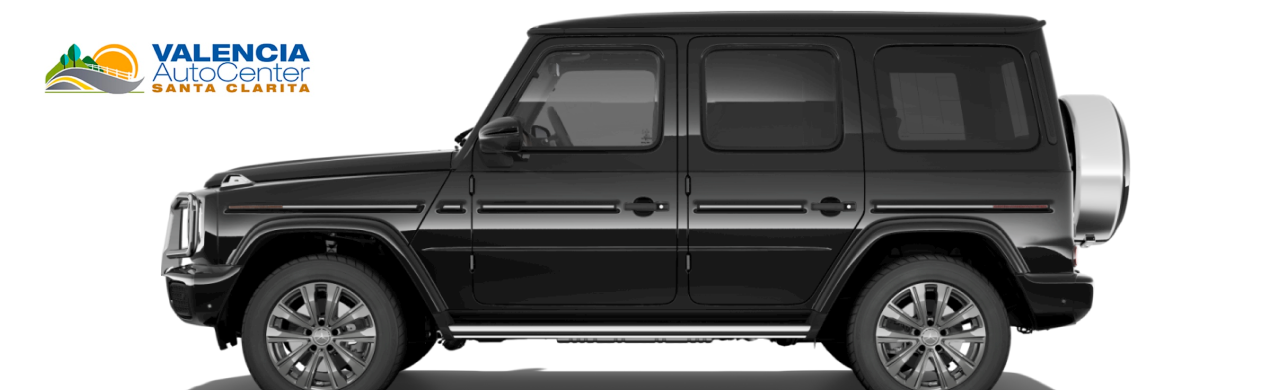 Mercedes-Benz G-Wagon exterior displayed at Valencia Auto Center in Santa Clarita