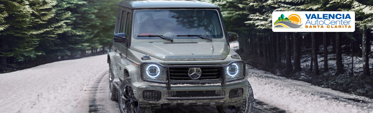 G-Class exterior showing advanced technology features