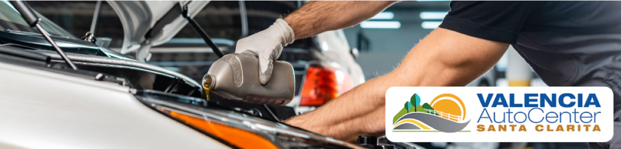 Service being performed on a vehicle at Valencia Auto Center