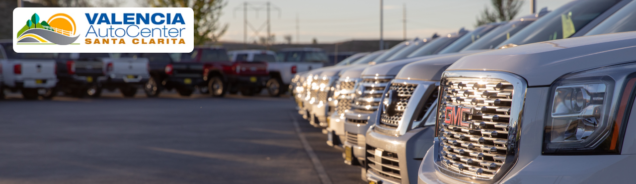 Valencia Auto Center showcasing their lineup of vehicles
