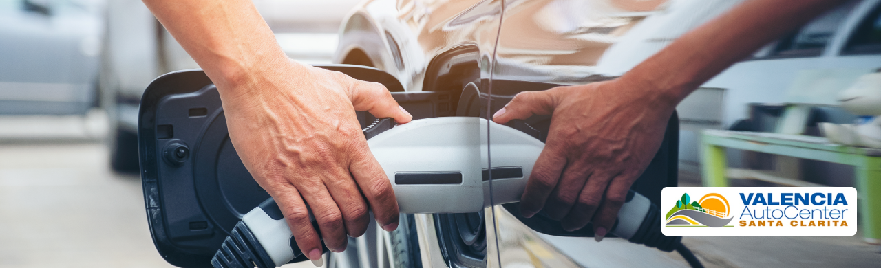 Electric vehicle charging station demonstrating EV range and fast-charging capability