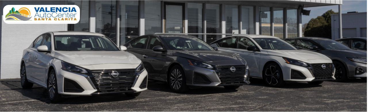 Cars for sale at Valencia Auto Center showroom in the Los Angeles area