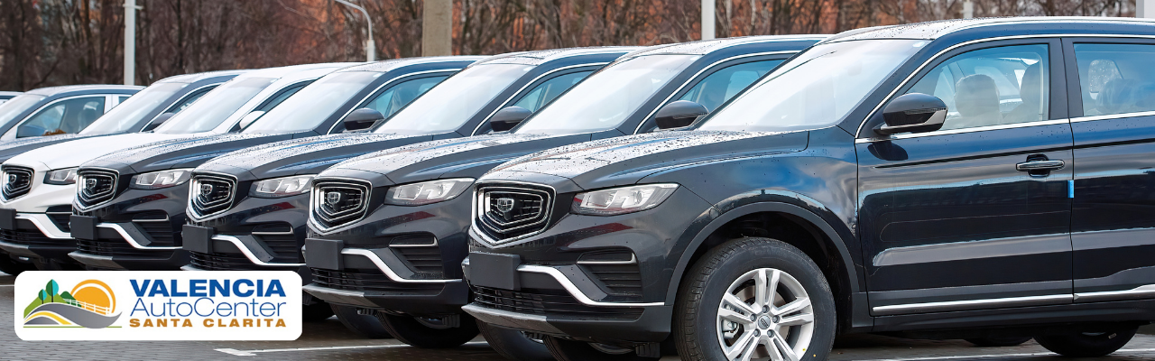 SUVs being showcased at Valencia Auto Center