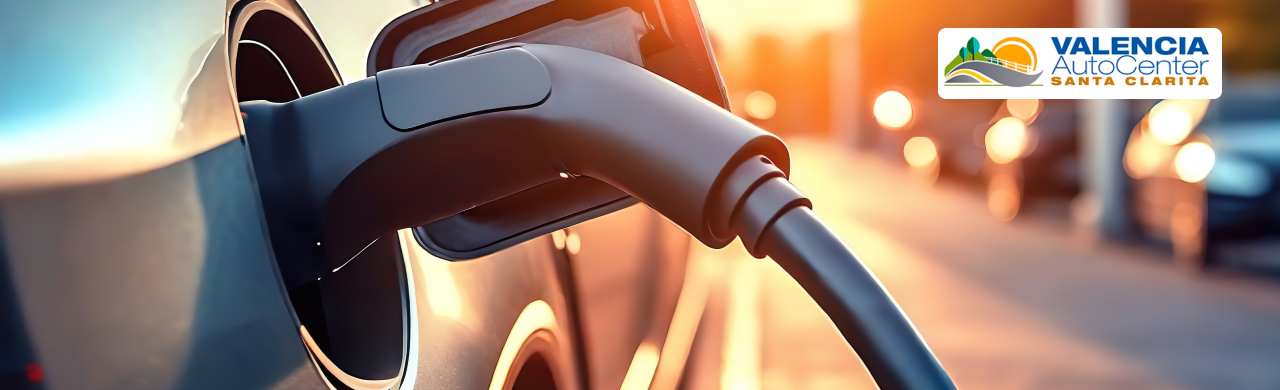 Used electric cars displayed at Valencia Auto Center, offering affordable pre-owned EV options