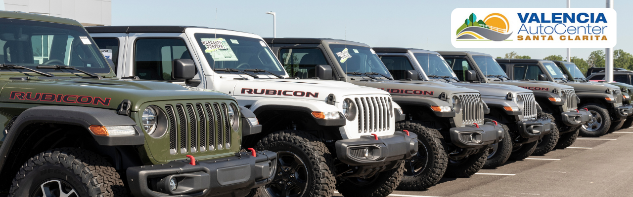Jeep options available at Valencia Auto Center
